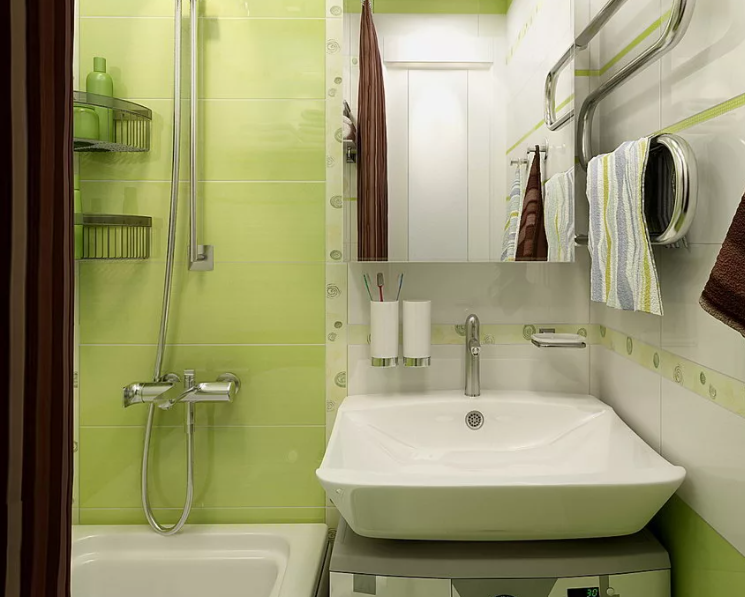 Дизайн маленькой ванны 2 7 кв м. шесть планировок ванных комнат (фото)