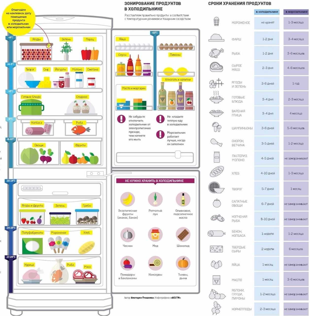 Организация и порядок хранения продуктов в холодильнике: идеи, органайзеры своими руками