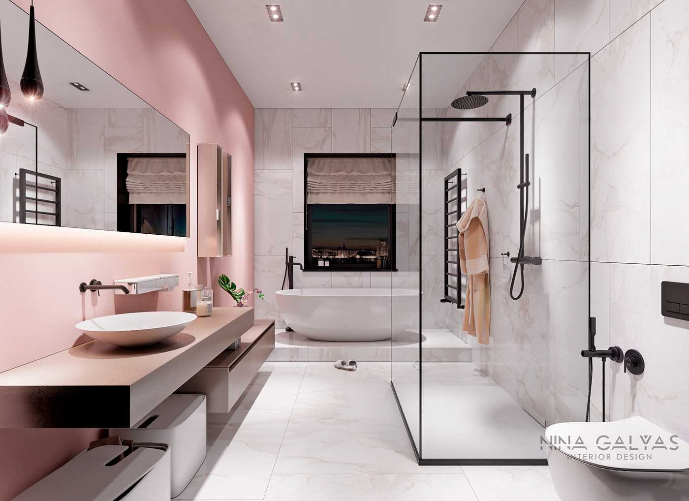 Дизайн ванной 2021 года: 125 фото современных вариантов оформления