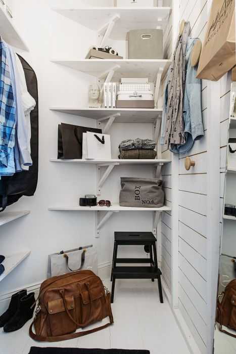 Как сделать гардеробную в 1-комнатной квартире?