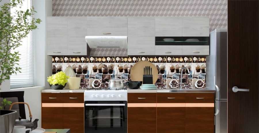 Кухня без верхних навесных шкафов и ящиков с одной стороны: дизайн углового гарнитура в современном стиле
 - 21 фото