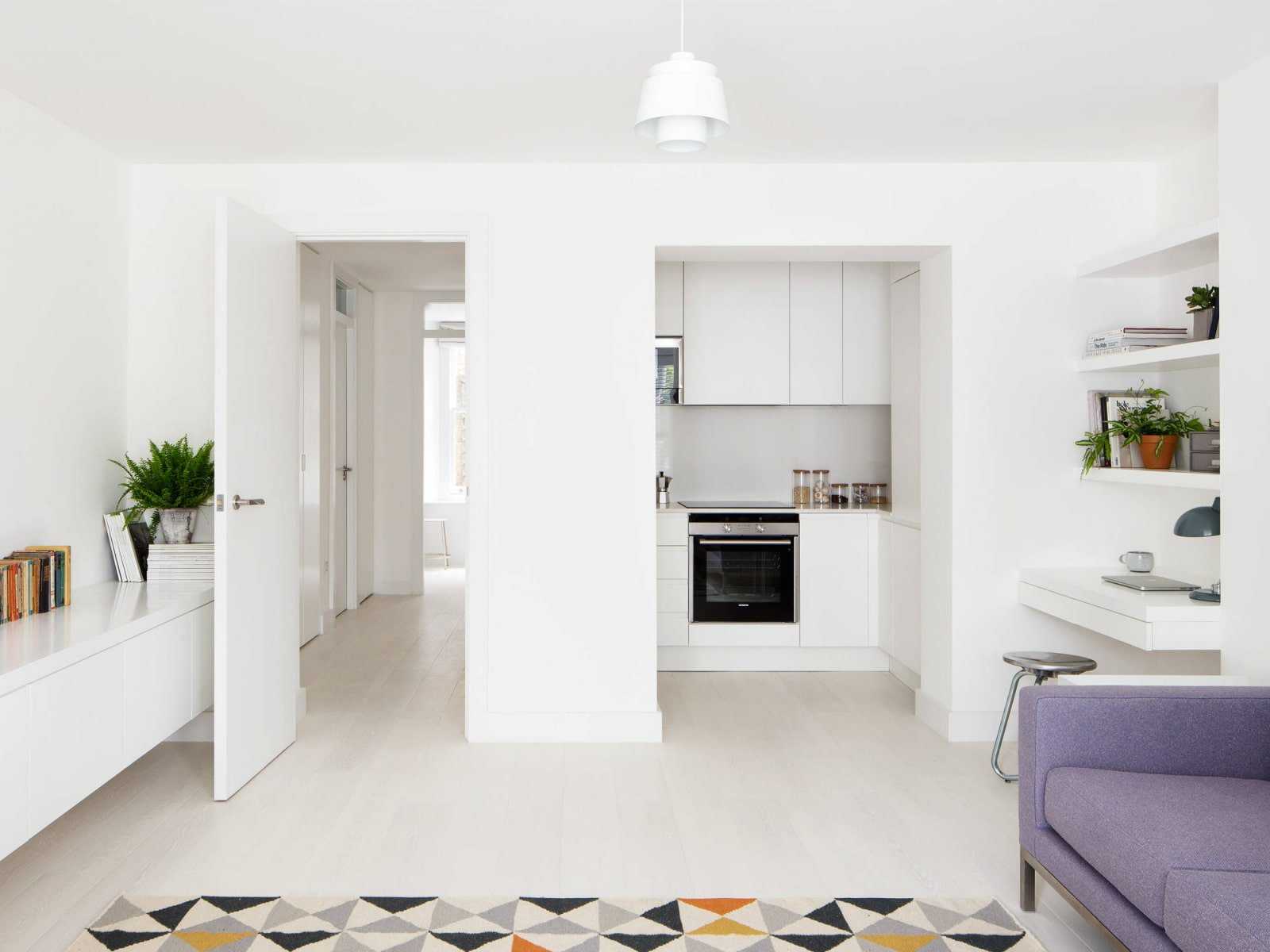 Интерьер квартиры в белом цвете: модные сочетания, красивые решения использования белого